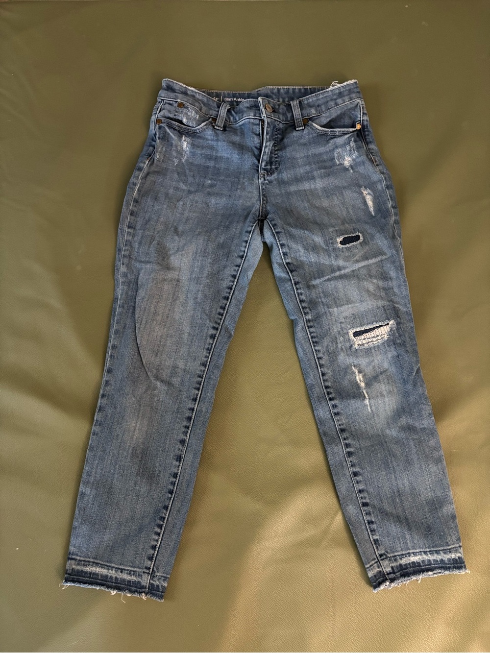 Ankle jeans